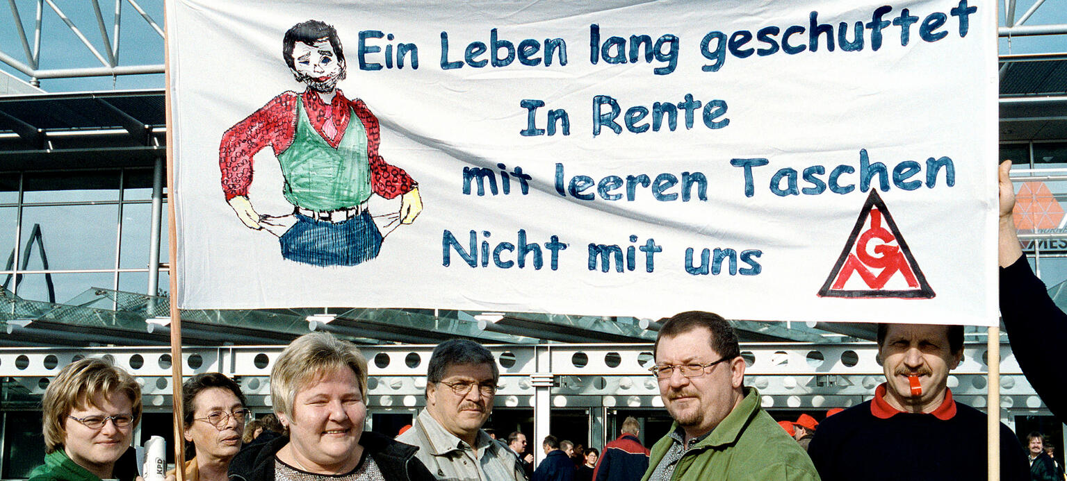 Ein Bild von einer Demonstartion 