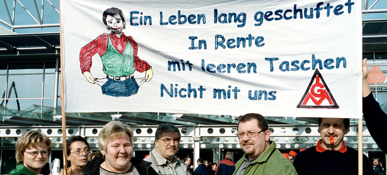 Ein Bild von einer Demonstartion 